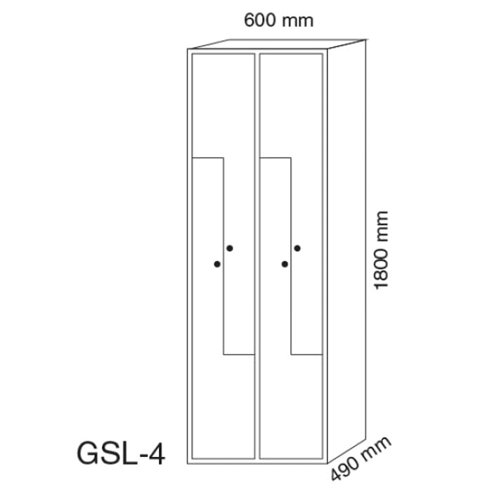 Metal Wardrobe, L Series