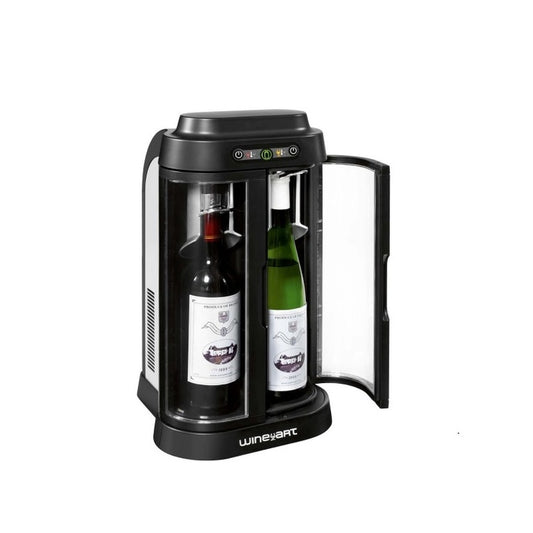 Dual-Zone Wine Chiller & Preserver, 2 Bottles