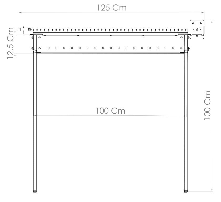 Double Coal Grill, 80 Skewers, Auto-Rotation