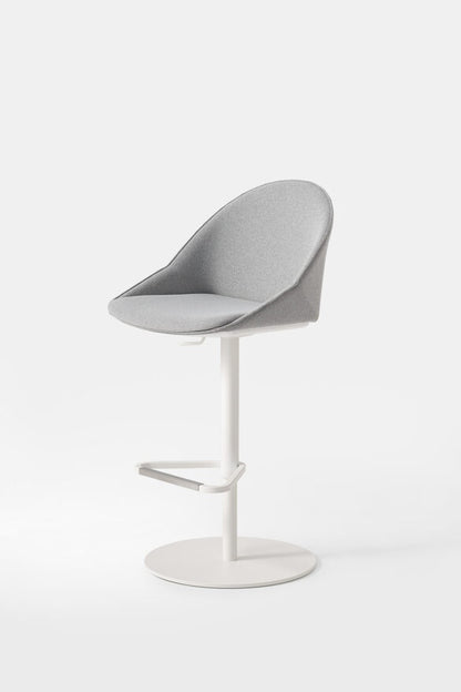 Kross Bar Stool, Polypropylene, Upholstered Option