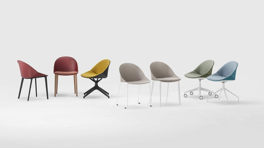 Kross Polypropylene Chair, Sled Base, 6 Colors