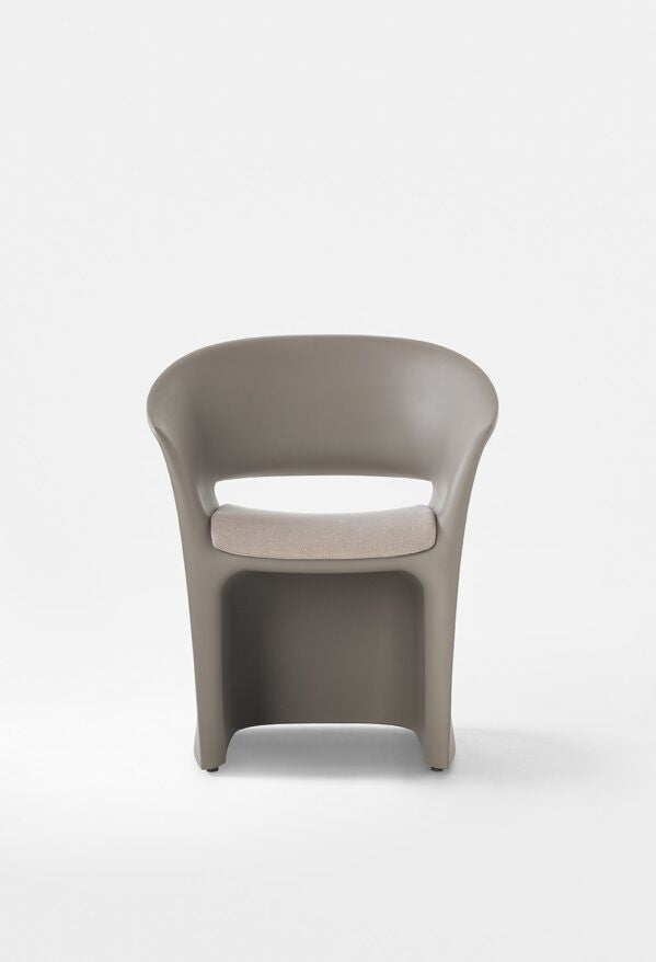 Kuark Lounge Armchair, Polyethylene, Indoor/Outdoor