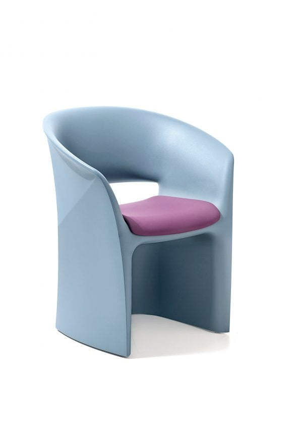 Kuark Lounge Armchair, Polyethylene, Indoor/Outdoor