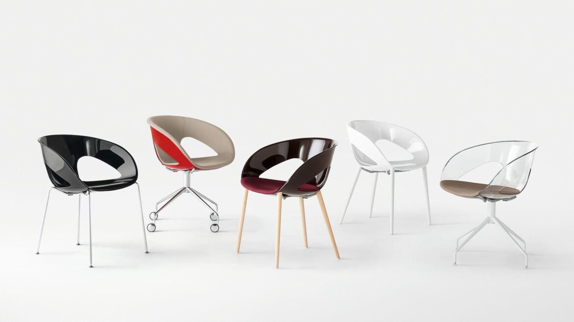 Krizia Polycarbonate Chair, Stackable, HoReCa
