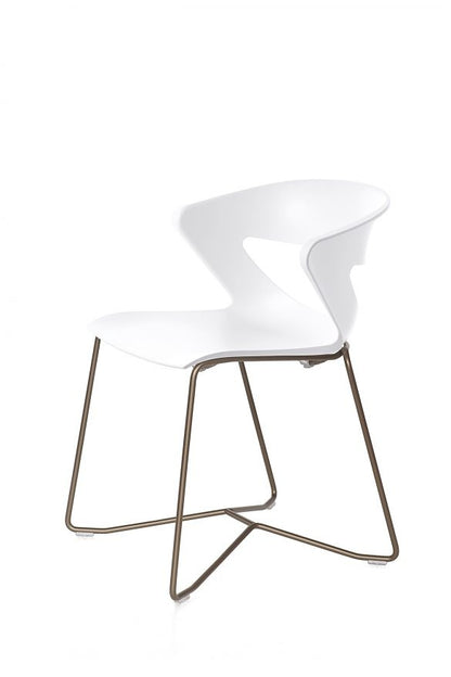 Kicca Stackable Chair, Polypropylene, 460 mm Seat