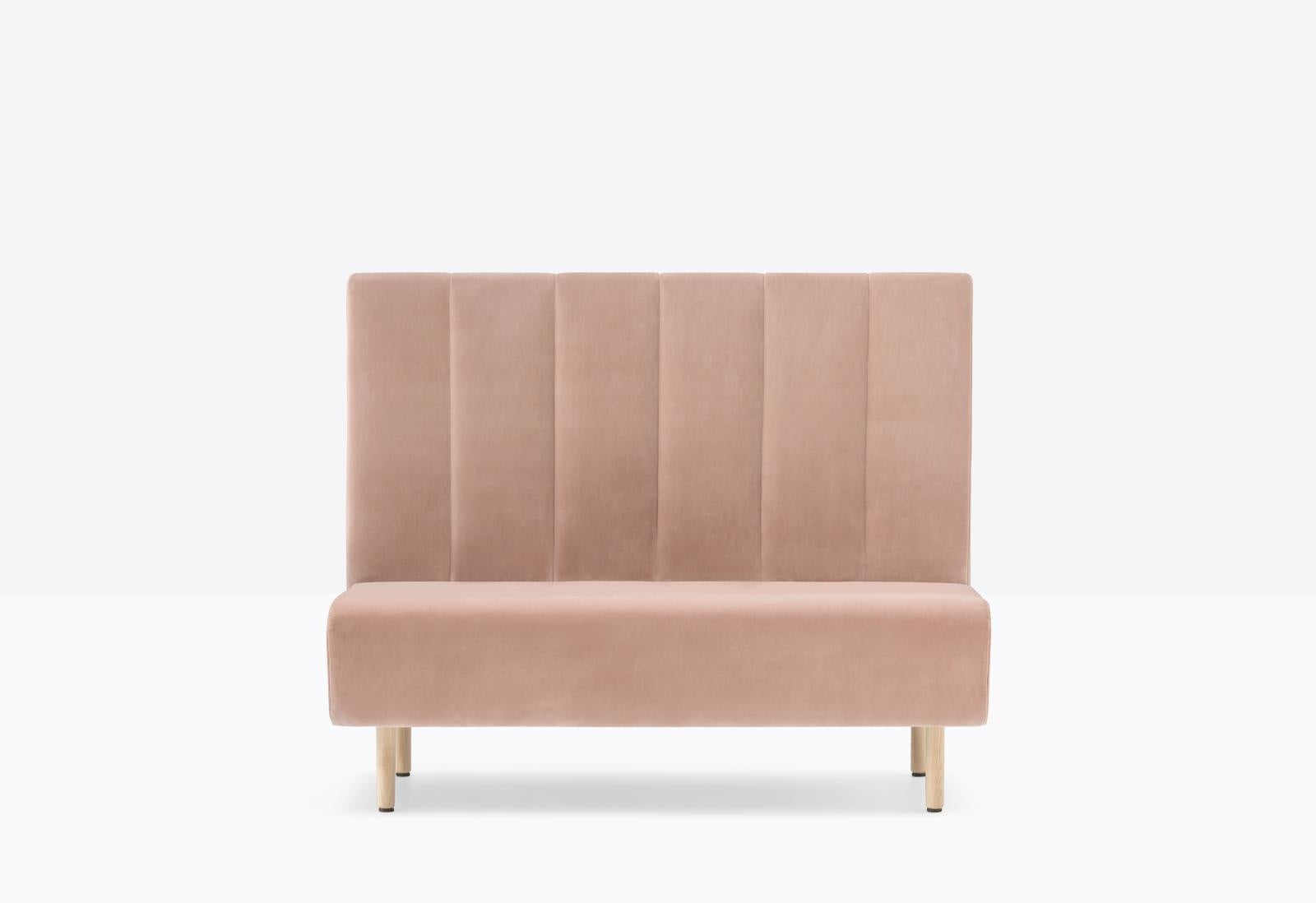 Modus Modular Sofa, High-Back, Ash Wood Legs