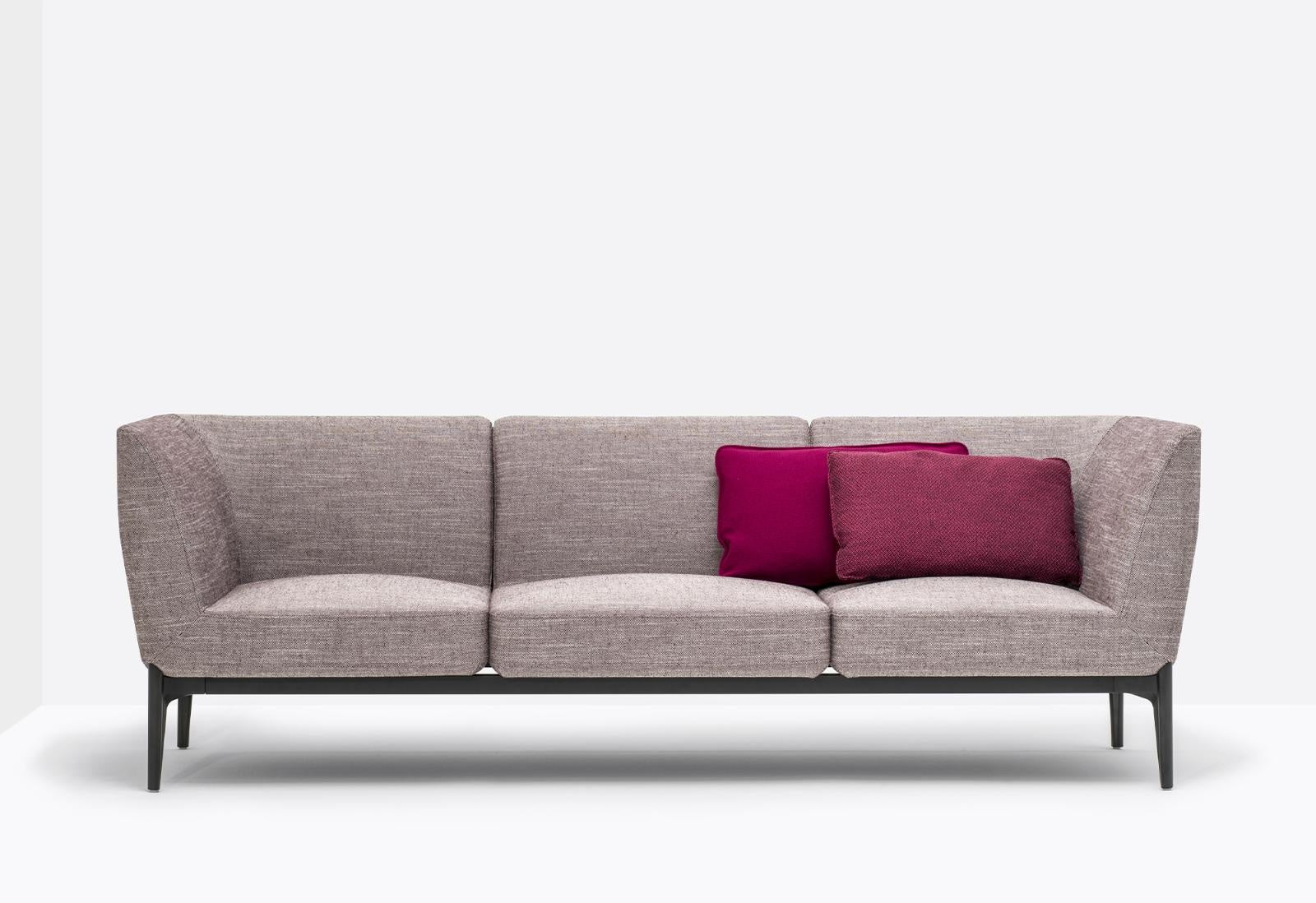 Social Plus 3-Seat Sofa, 2240 mm, 420 mm Seat H