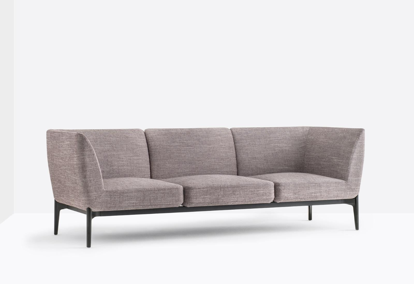 Social Plus 3-Seat Sofa, 2240 mm, 420 mm Seat H