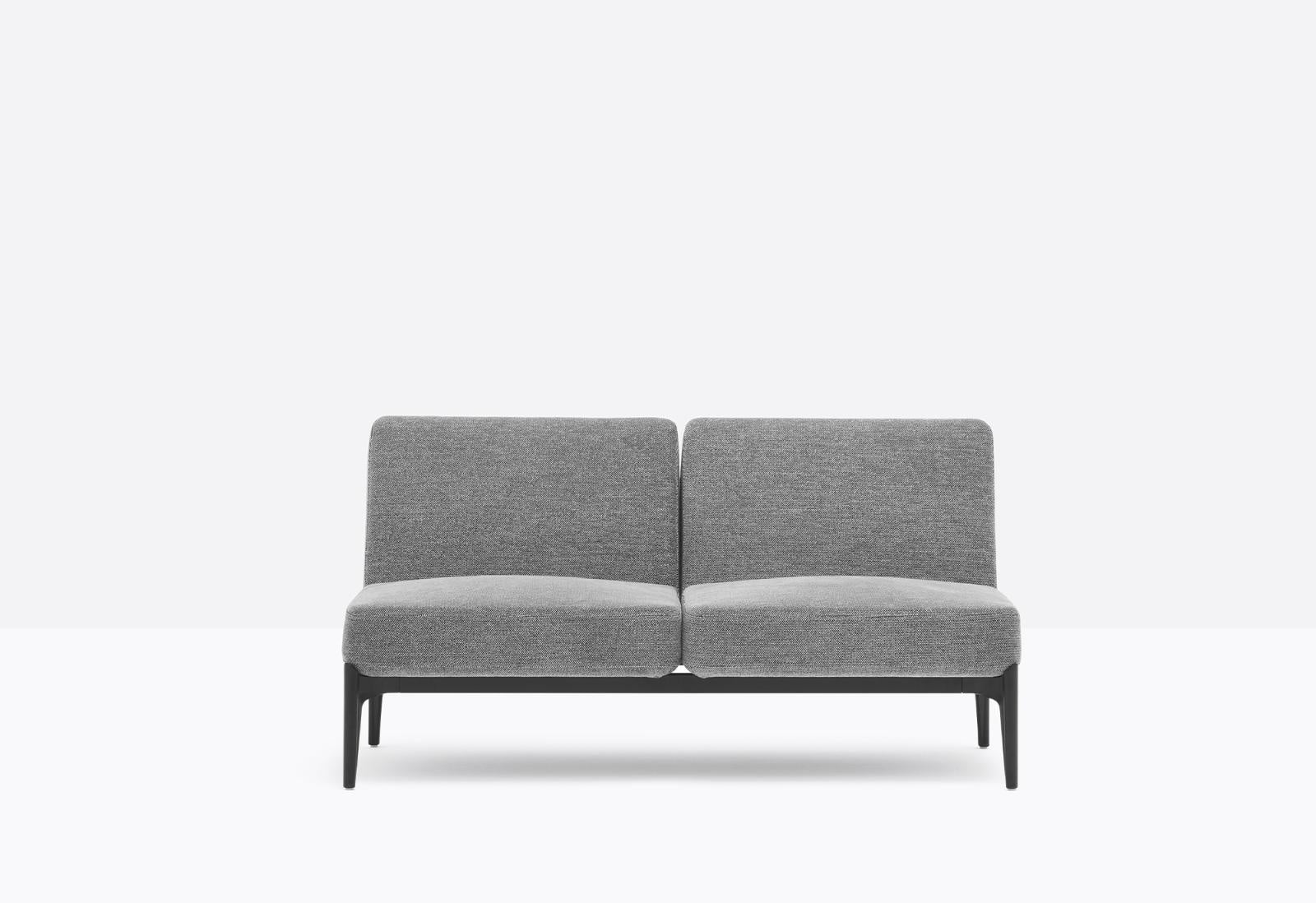 Social Plus Modular Lounge Sofa, 2-Seater