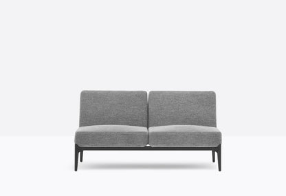 Social Plus Modular Lounge Sofa, 2-Seater