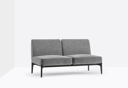 Pedrali Modular Lounge Sofa Social Plus DSO2-2AL, 2-Seater