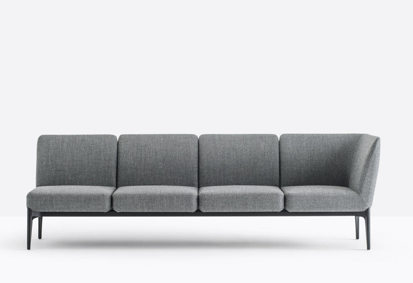 Social Modular Sofa, 4-Seater, Linear