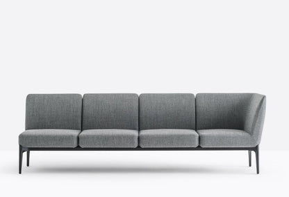 Social Modular Sofa, 4-Seater, Linear