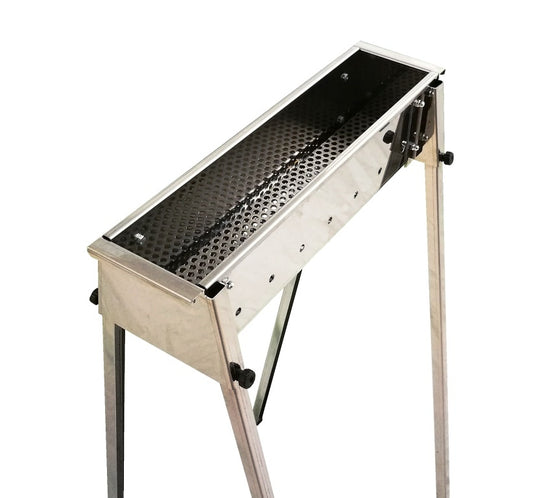 Charcoal Channel Grill for Arrosticini, 50 Skewers