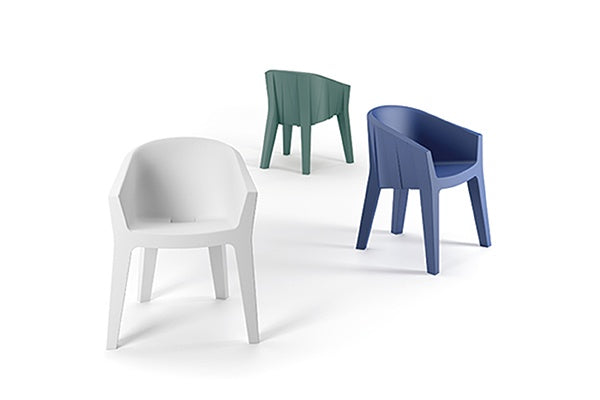 Frozen Outdoor Armchair, Polyethylene, W640×H770 mm