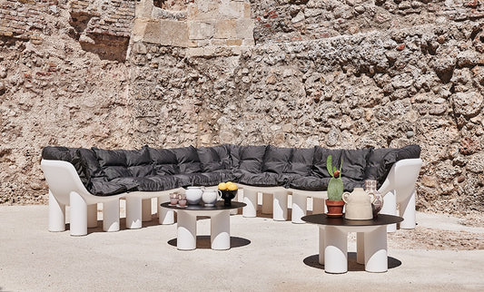 PLUST Collection Armchair Atene Corner, Modular, Indoor/Outdoor