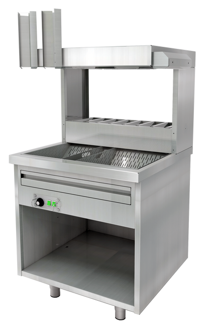 Vitrum Fry dump station