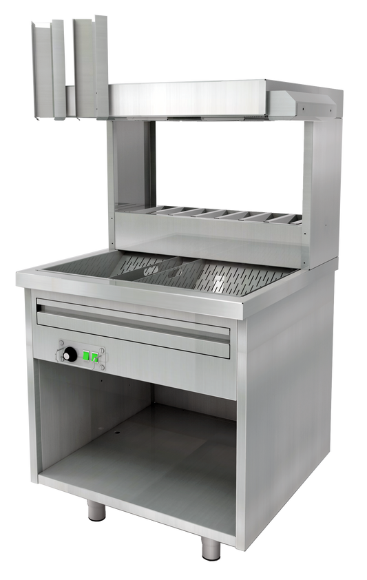 Vitrum Fry dump station