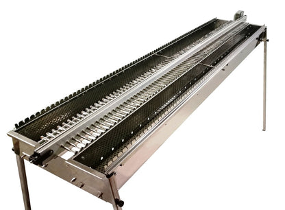 Double Charcoal Skewer Grill, 160 pcs, Auto-Rotate