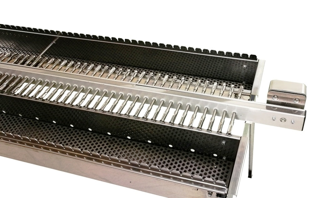 Double Charcoal Skewer Grill, 160 pcs, Auto-Rotate