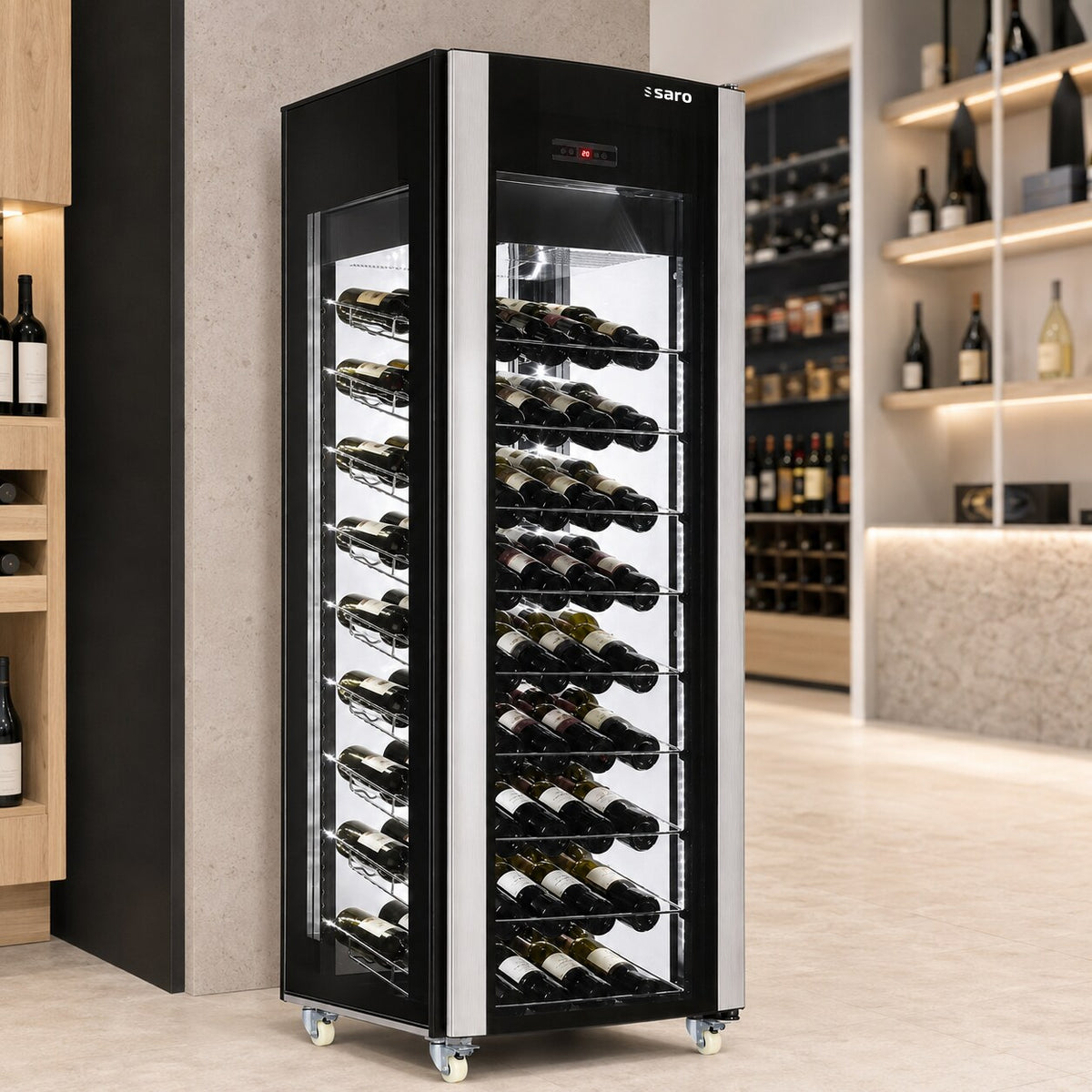 Saro WK 81 wine cooler, features