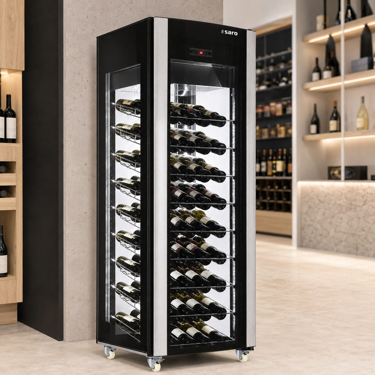 Saro WK 81 wine cooler, features