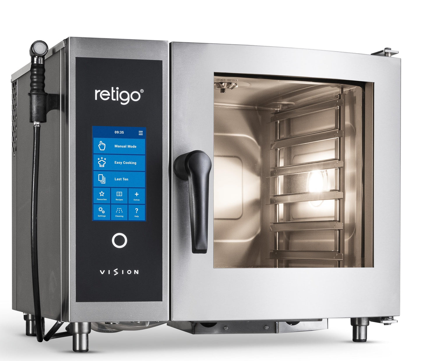 Combi Oven, 6x GN 2/3, 5 kW, Injection Steam