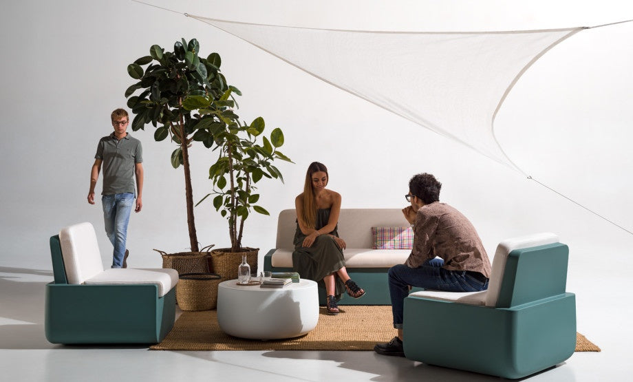 Bold Indoor/Outdoor Lounge Sofa, 1650 mm, Roto PE