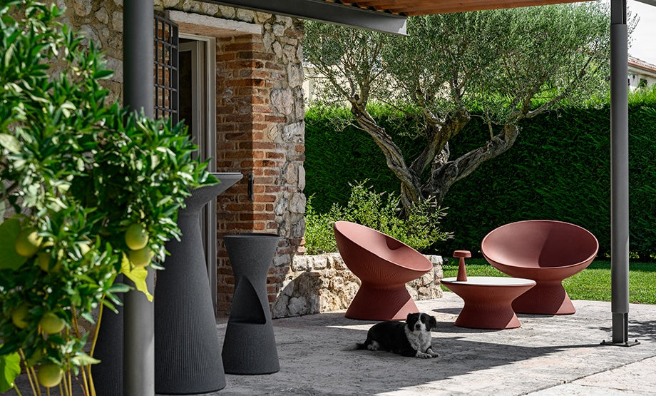 Fade Relax Armchair, Polyethylene, 950×750×740 mm