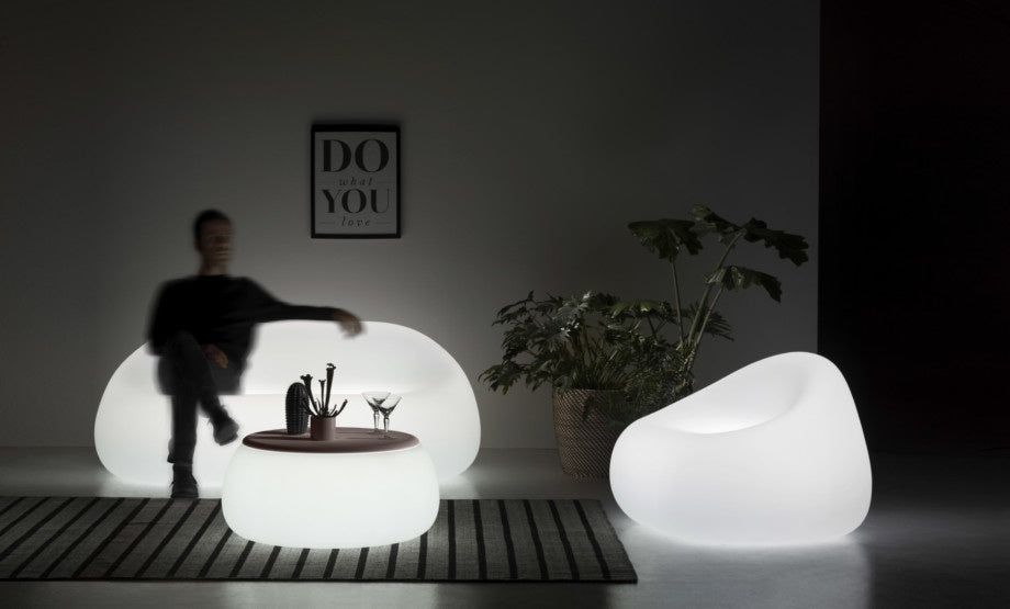 Gumball Armchair, Monobloc Polyethylene, Indoor/Outdoor