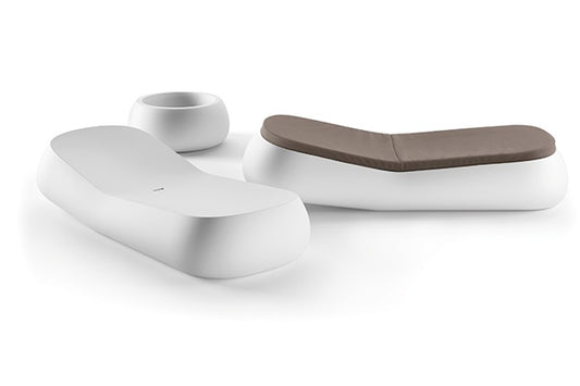 Gumball Outdoor Sun Lounger, 2060×830×420 mm