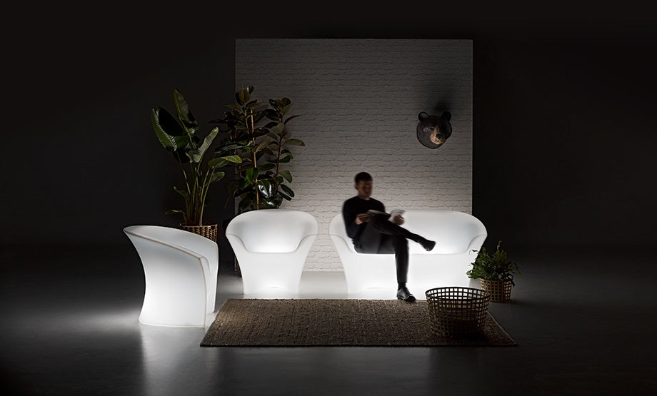 Ohla Luminous 3-Seater Lounge Sofa, 1600 mm