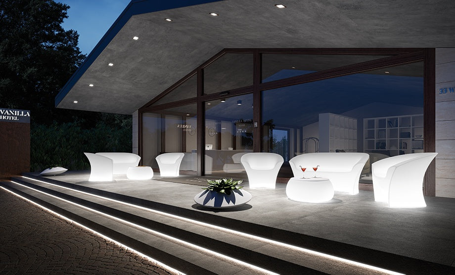Ohla Luminous 3-Seater Lounge Sofa, 1600 mm