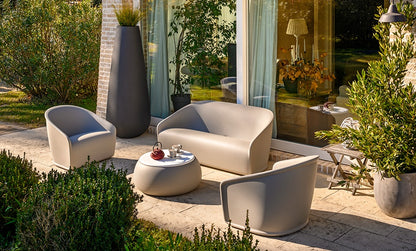 Settembre Polyethylene Armchair with Armrests