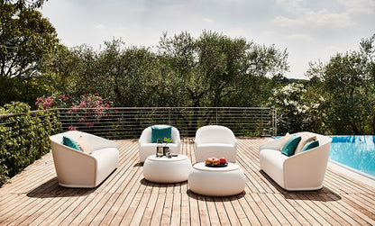 Settembre Polyethylene Armchair with Armrests