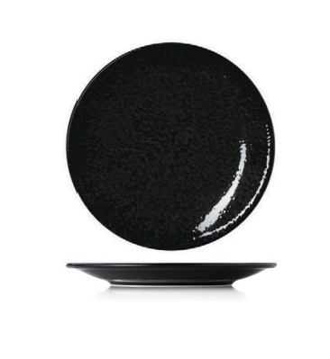 Vida Night Flat Plate, 270mm, Glossy Black