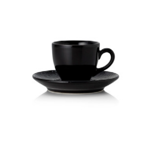 Vida Night Espresso Cup & Saucer, 90 ml, 6 pcs