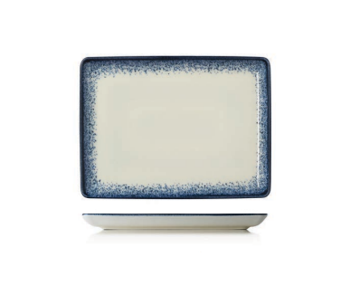 Vida Marina Flat Plate, 270×200 mm, Porcelain