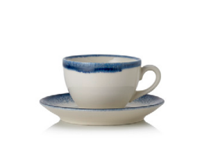 Vida Marina Cup & Saucer Set, 0.22 L, 6 pcs