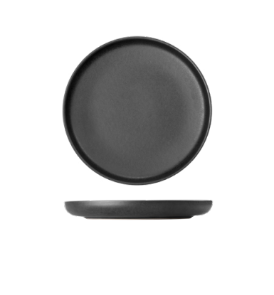 One Midnight Flat Plate, Stoneware, Ø220mm
