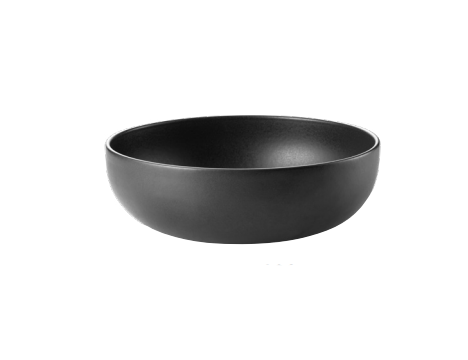 One Midnight Porcelain Bowl, 260mm, Dark