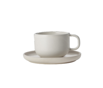 Rockzzero Cup & Saucer Set, 220 ml, Set of 6