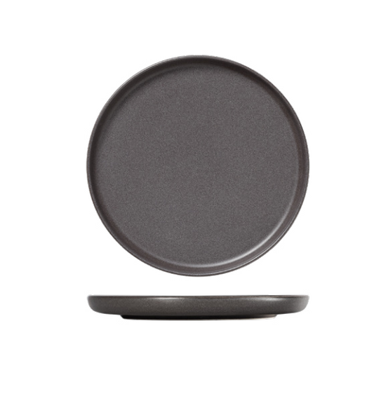 One Stone Grey Flat Plate, Ø280 mm, Set of 6