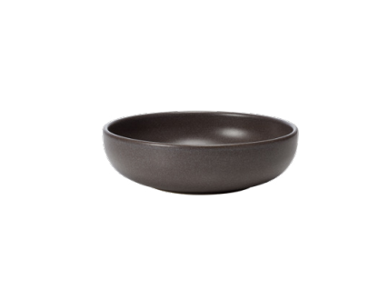 One Stone Grey Flat Bowl, 160mm, 0.4 L