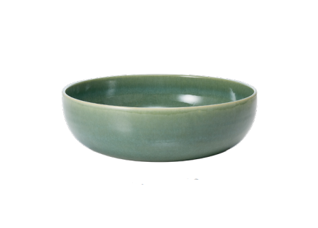 Deep Stoneware Bowl, Myrtle Green, Ø26 cm, 2 L