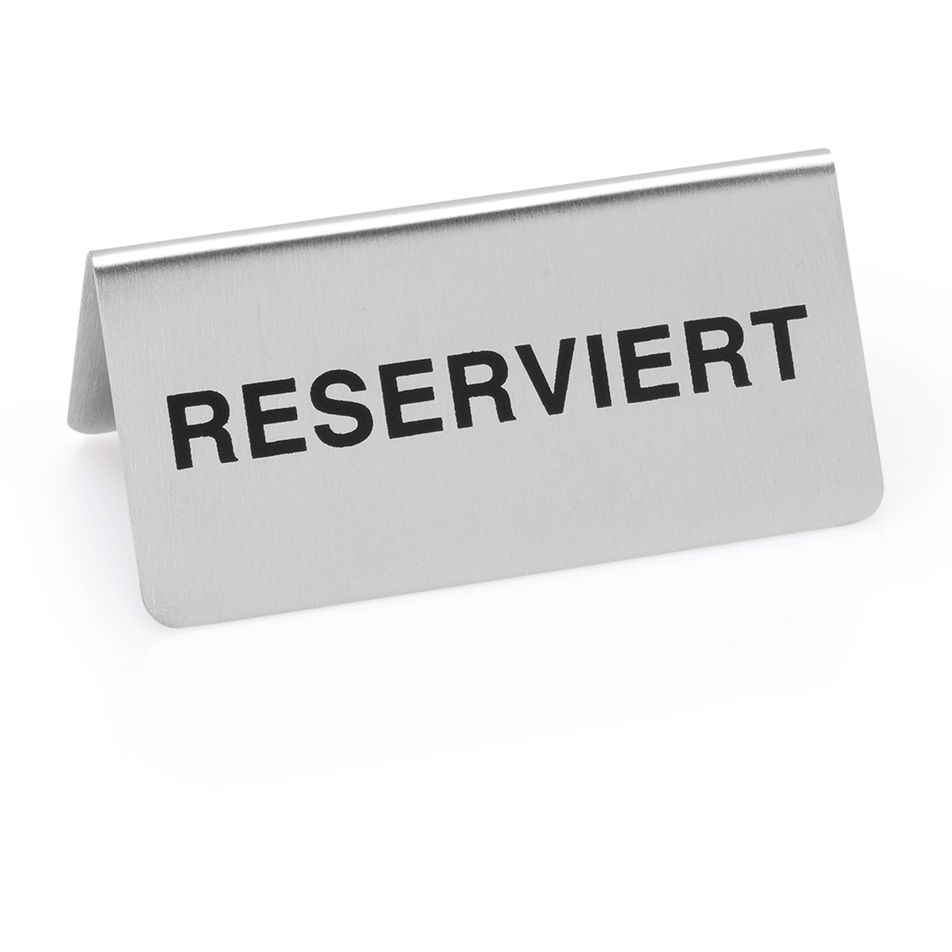 Was "Reserviert" Table Sign Set, Set of 12