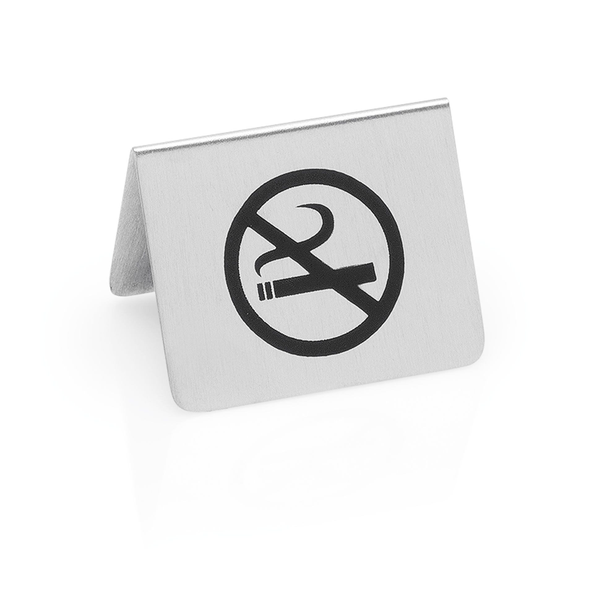 Was "No Smoking" Table Sign Set, Set of 12