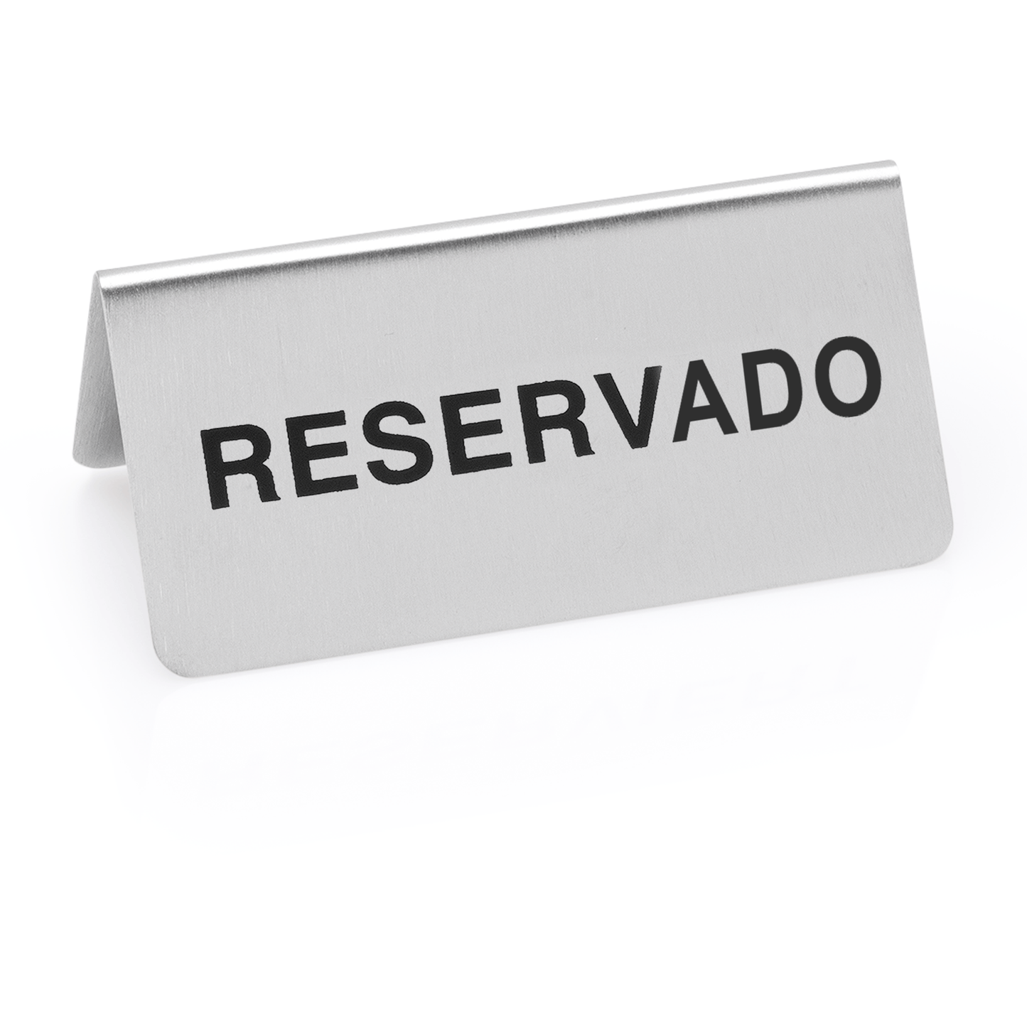 Was "Reservado" Table Sign Set, Set of 12