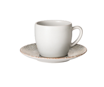 Iris Coupe Cup with Saucer, 220 ml, Ø80 mm
