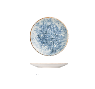 Coupe Arctic Plate, Stoneware, Ø170mm